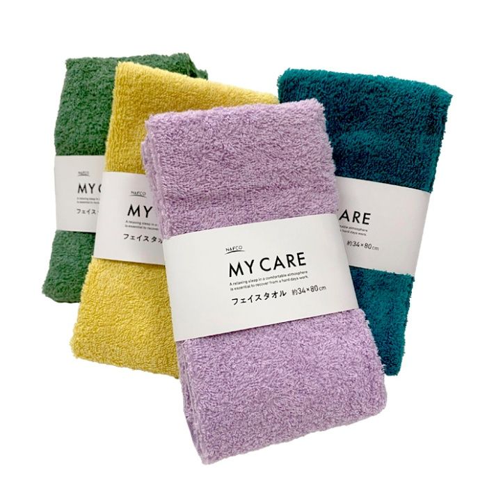フェイスタオル 34×80cm マイケア PUの説明画像2