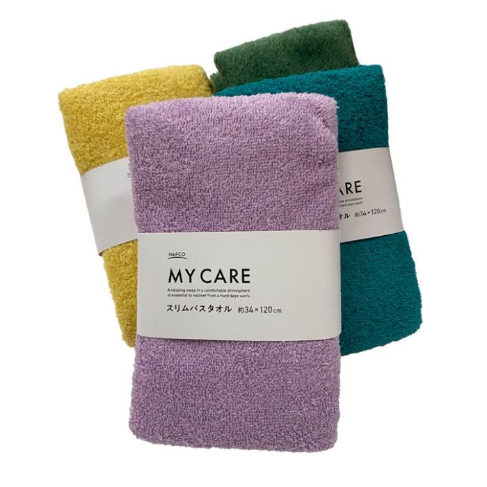 スリムバスタオル 34×120cm マイケア PUの説明画像2