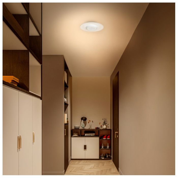 アイリスオーヤマ 小型シーリングライト 導光板 1900lm 電球色 SCL190L-Pの説明画像4