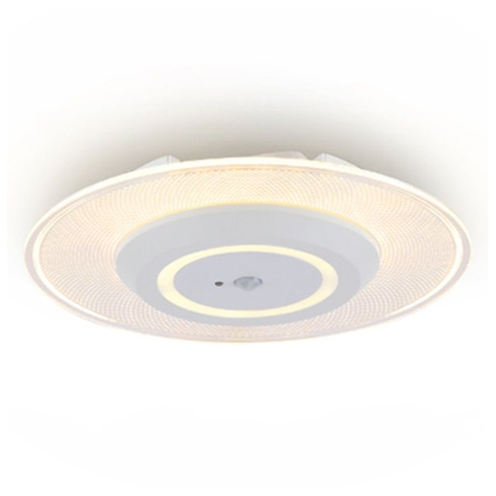 アイリスオーヤマ 小型シーリングライト 導光板 950lm 電球色 人感センサー付 SCL95L-MS-Pの説明画像2