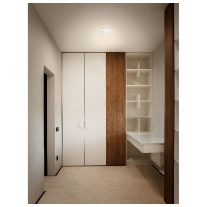 アイリスオーヤマ 小型シーリングライト 導光板 950lm 電球色 人感センサー付 SCL95L-MS-Pの説明画像6