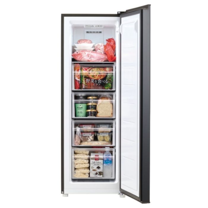 ハイアール 107L　前開きファン式冷凍庫 JF-UFS11B(K)の説明画像2