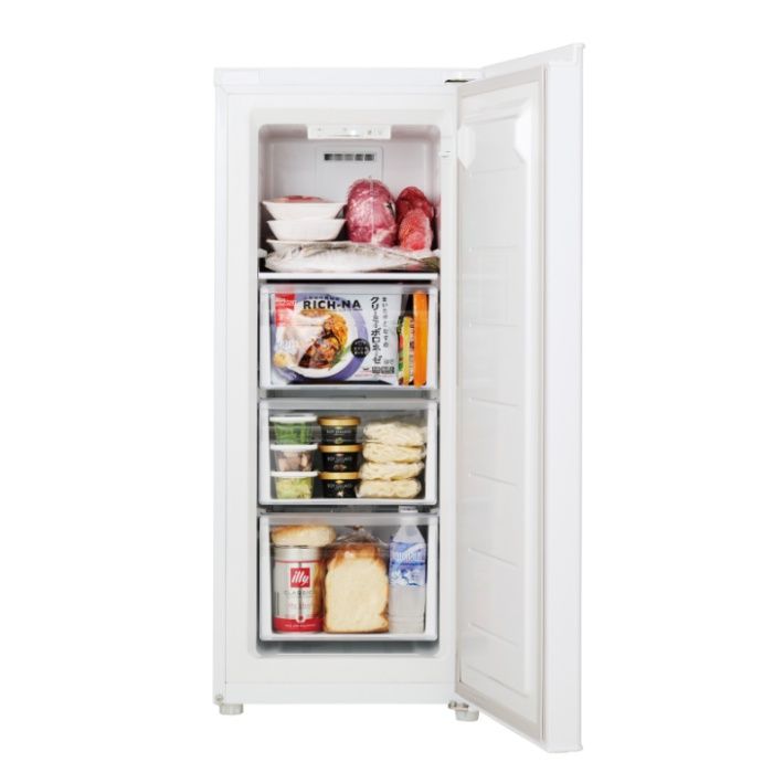 ハイアール 87L　前開きファン式インバーター冷凍庫 JF-UFSV9A(W)の説明画像2