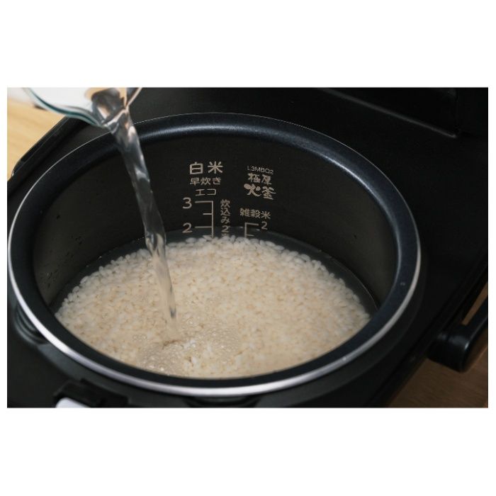 アイリスオーヤマ IHジャー炊飯器 3合 RC-IKB30-Bの説明画像6