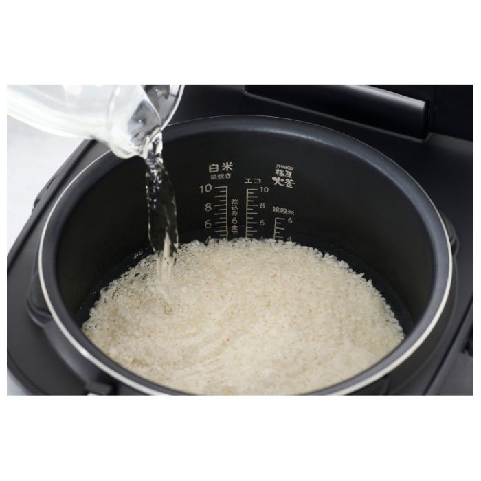 アイリスオーヤマ IHジャー炊飯器 10合 RC-IKB10-Bの説明画像6