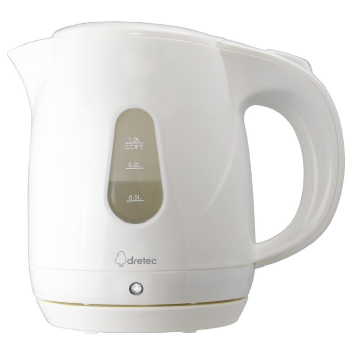 ドリテック 電気ケトル「ピタポット」 PO--377WT