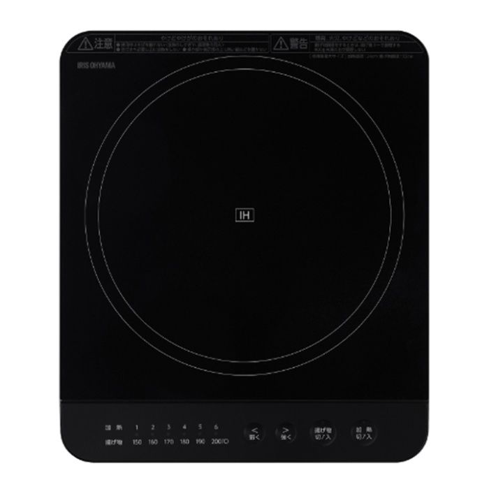 アイリスオーヤマ IHコンロ　1400W IHK-TA1-B