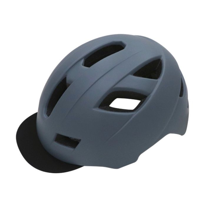 ナフコ カジュアルヘルメット　グレーL Y-52L　GR