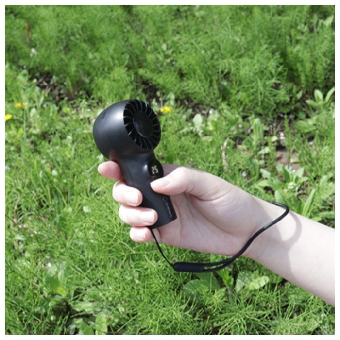 ドリテック てのひらハンディファン FN-207BKの説明画像2