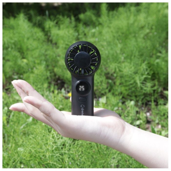 ドリテック てのひらハンディファン FN-207BKの説明画像3