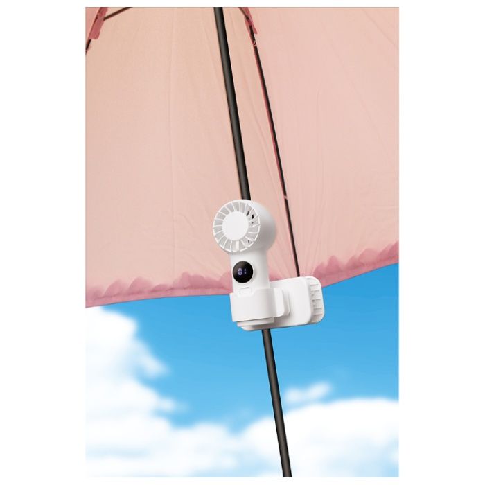 ドリテック てのひらハンディファン(クリップ付き) FN-209WTの説明画像2