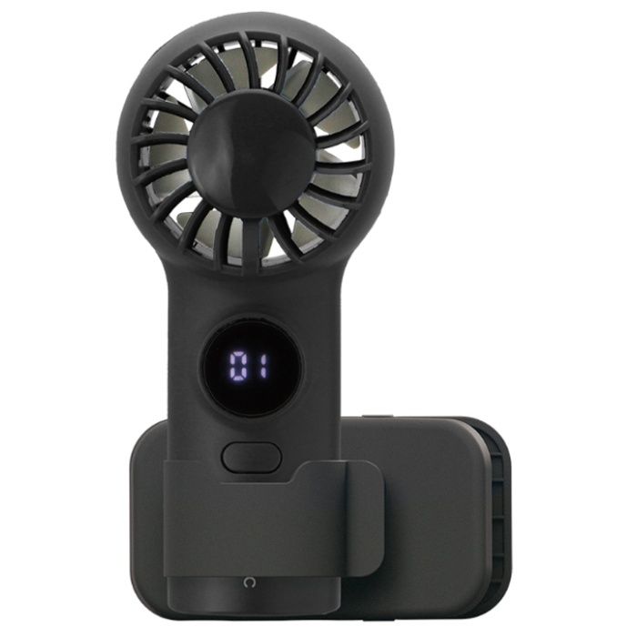 ドリテック てのひらハンディファン(クリップ付き) FN-209BK