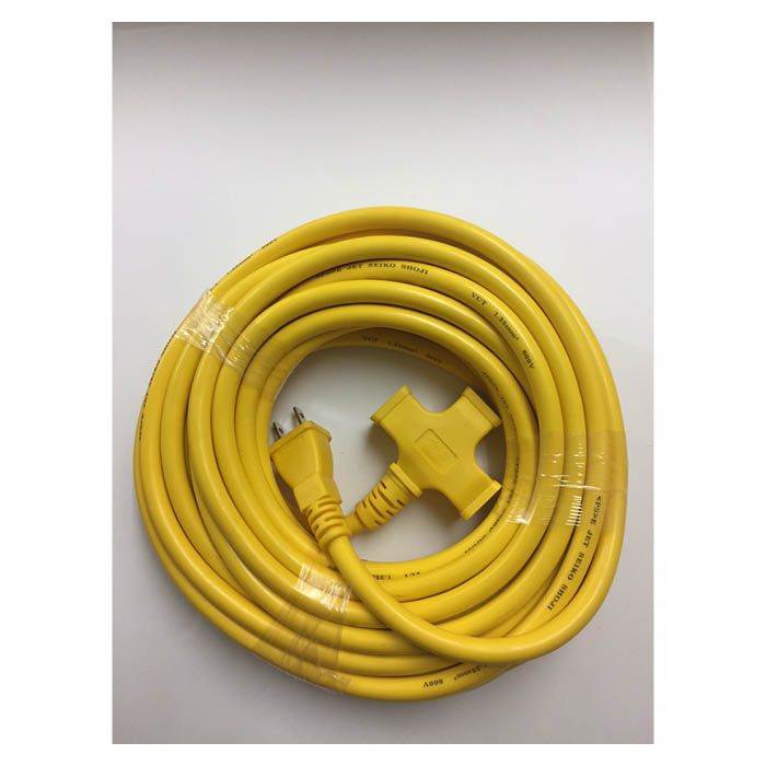 Nソフトタイプ延長コード10m黄色 NF10-Y