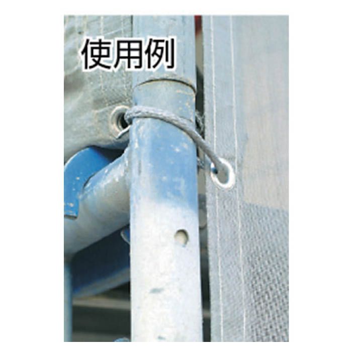 (T)両面ハトメ　アルミ　4mm　100組入の説明画像2