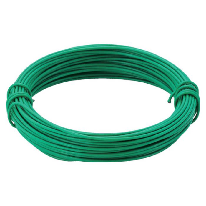 (T) カラー針金　小巻タイプ・18番手　緑　線径1.2mm