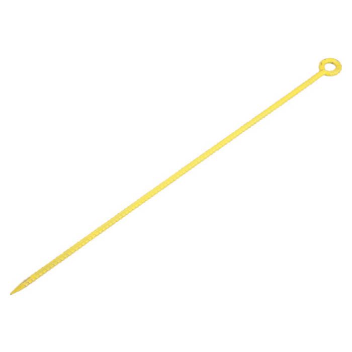 (T)カラー異形ロープ止め丸型　黄