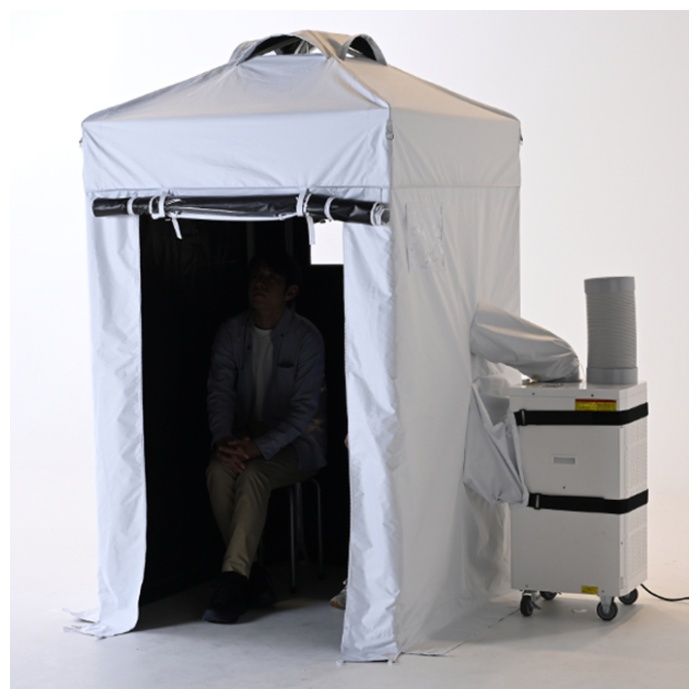 YAMAZEN クールシェルター IDCS-120(WH)の説明画像3