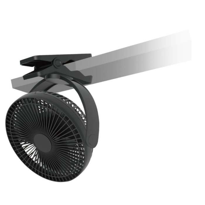 トップランド どこでもFAN2WAYクリップ SF-DFP25BKの説明画像2