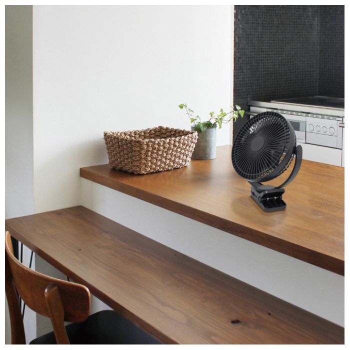 トップランド どこでもFAN2WAYクリップ SF-DFP25BKの説明画像4