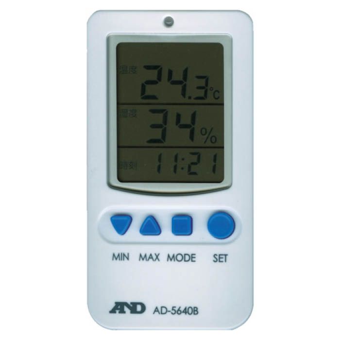 (T)A&D　温度湿度アラーム付き温湿度計