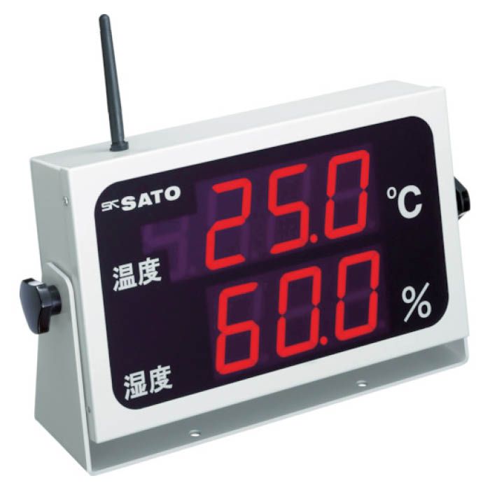 (T)佐藤　コードレス温湿度表示器(8102-00)