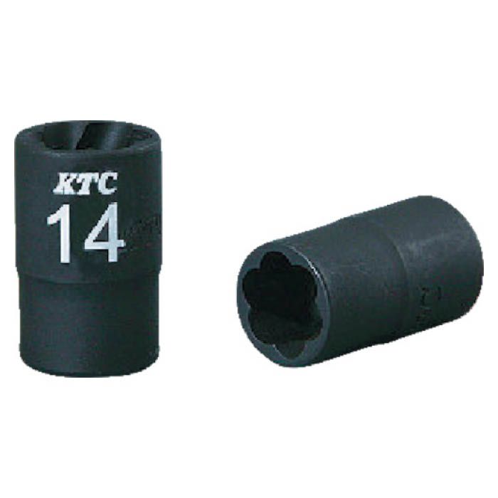 (T)KTC　9.5sq.ツイストソケット　14mm