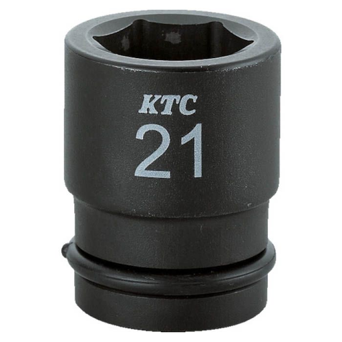 (T)KTC　12.7sq.インパクトレンチ用ソケット(標準)　ピン・リング付8mm
