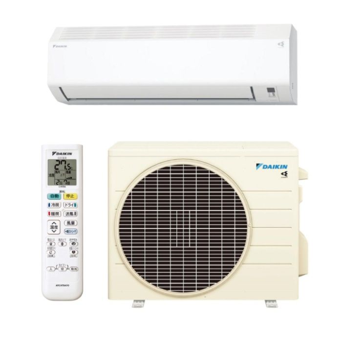 DAIKIN ダイキン ルームエアコン 2.2K S225ATES-W