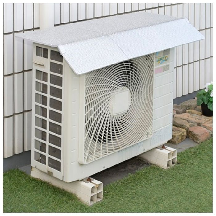 YAMAZEN ひさし付エアコンガードワイド YMAG-9952HWの説明画像2