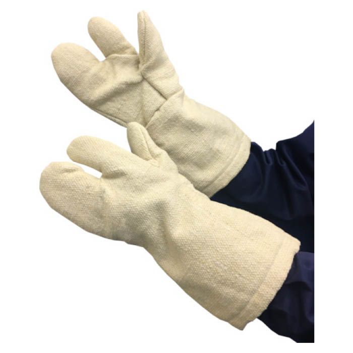 (T) 生体溶解性セラミック耐熱手袋3本指タイプ