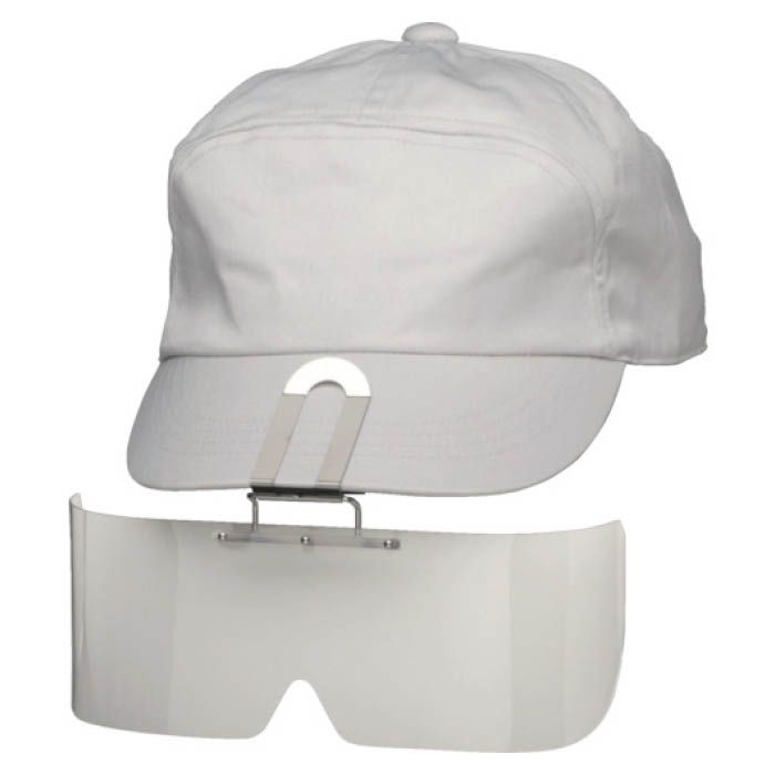 (T)ミドリ安全　帽子用　フロント型　保護メガネ