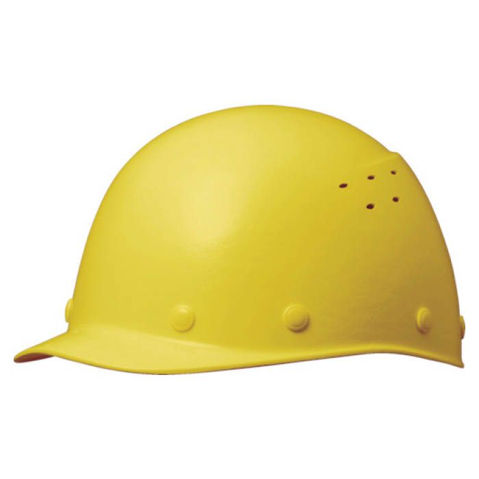 (T)ミドリ安全　FRP製ヘルメット　野球帽型　通気孔付