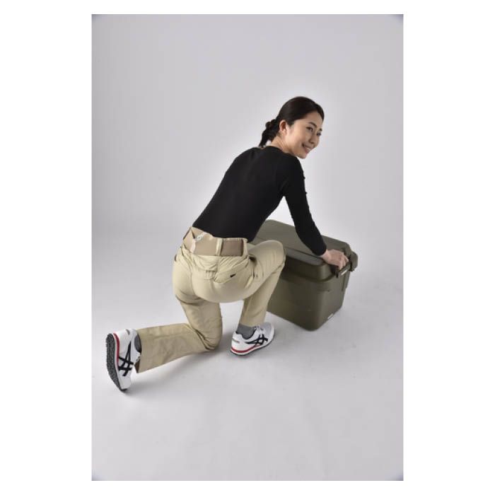 (T)ミドリ安全 楽腰パンツ VE507下 ネイビー(Tcode:8357325)の説明画像4