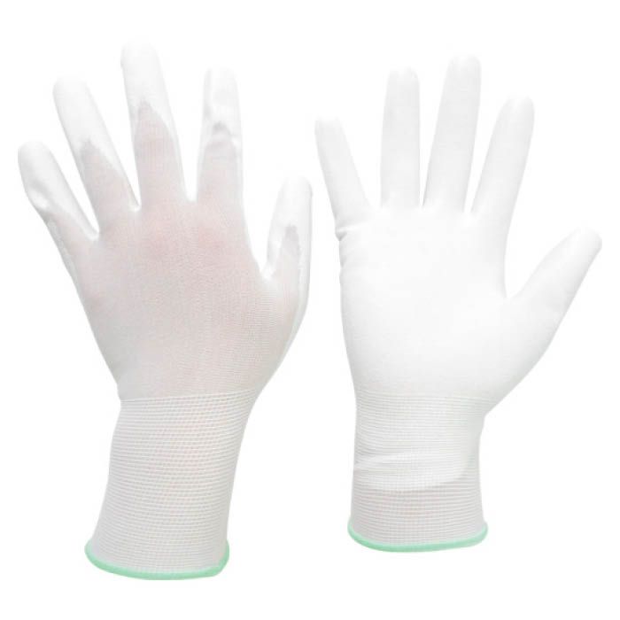 (T)ミドリ安全　薄手　品質管理用手袋(手のひらコート)　10双入　M