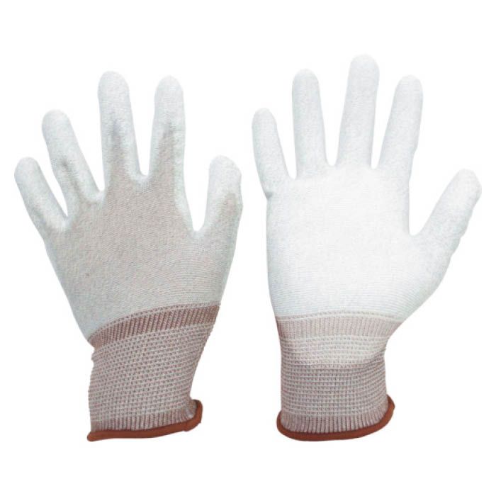 (T)ミドリ安全　静電気拡散性手袋(手のひらコート)SS　10双入
