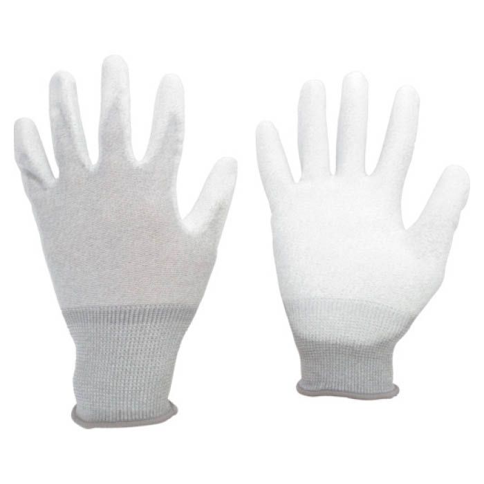 (T)ミドリ安全　静電気拡散性手袋(手のひらコート)L　10双入