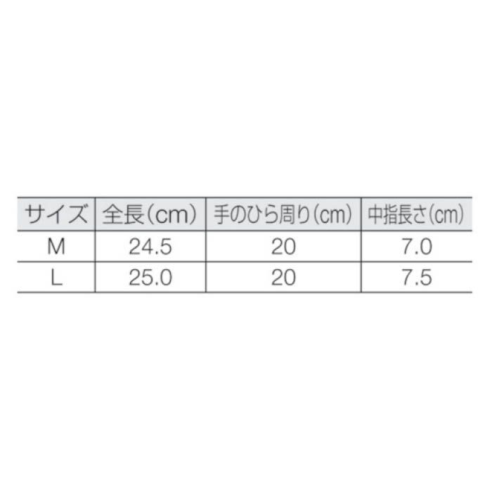 (T)ミドリ安全　天然ゴムディスポ手袋　Lサイズ　(100枚入)の説明画像4