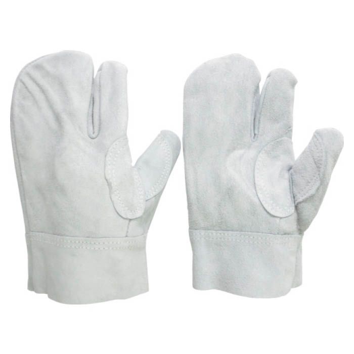 (T)ミドリ安全　溶接用　牛床革手袋　3本指　MT-106-3P短
