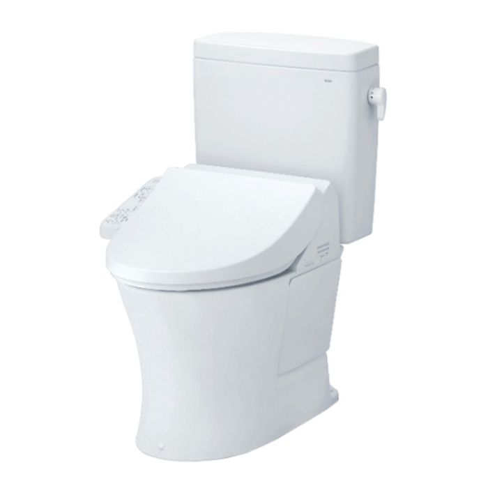 TOTO KQ新設手洗無・ウォシュレットCK68セット　ホワイト　紙巻器付 CS232B/SH232BA/CK68/NW1/YH650