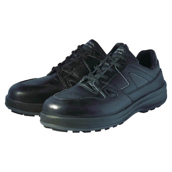 (T)シモン　安全靴　短靴　8611黒　23.5cm