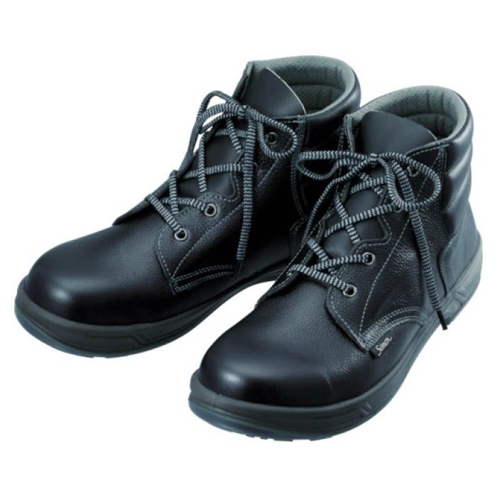 (T)シモン　安全靴　編上靴　SS22黒　23.5cm