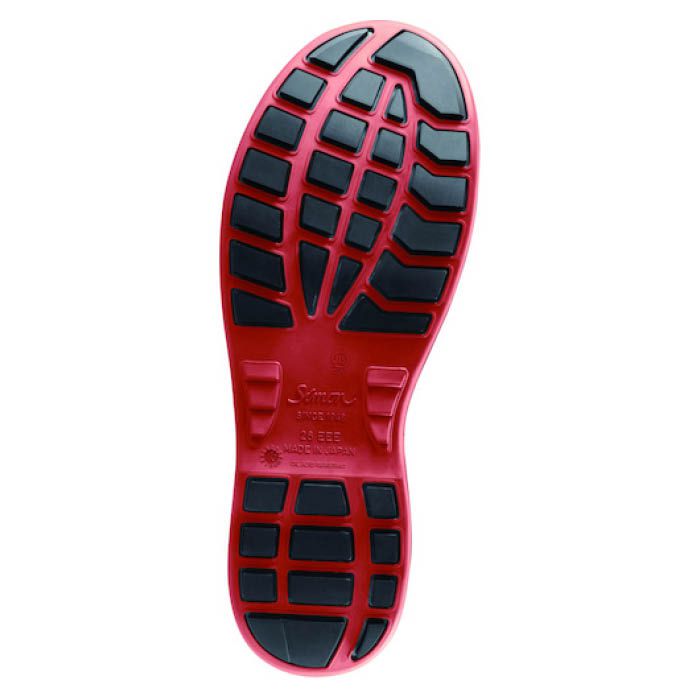 T)シモン 安全靴 編上靴 SL22-R黒/赤 23.5cmの通販｜ホームセンターナフコ【公式通販】