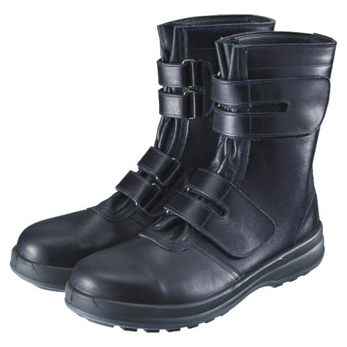 (T)シモン　安全靴　マジック式　8538黒　23.5cm