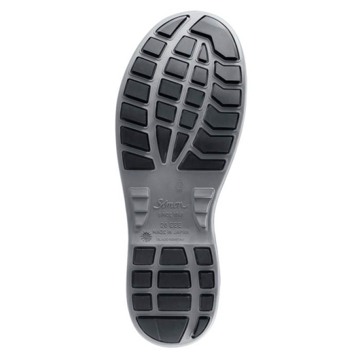シモン 安全靴 マジック式 8538黒 25.5cm 8538N-25.5 - 2