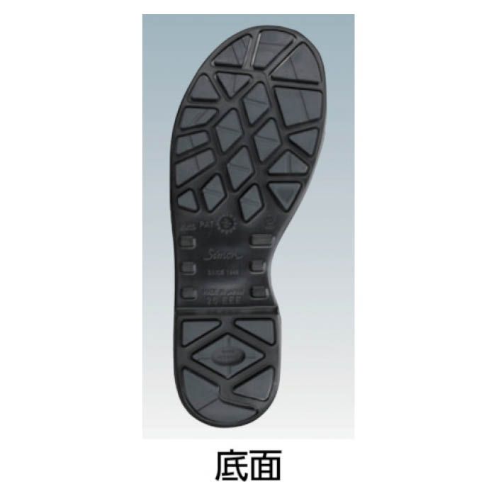 T)シモン 安全靴 長編上靴マジック式 SS38黒 23.5cmの通販｜ホームセンターナフコ【公式通販】