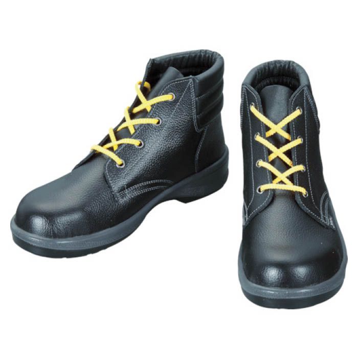 (T)シモン　静電安全靴　編上靴　7522黒静電靴　24.0cm