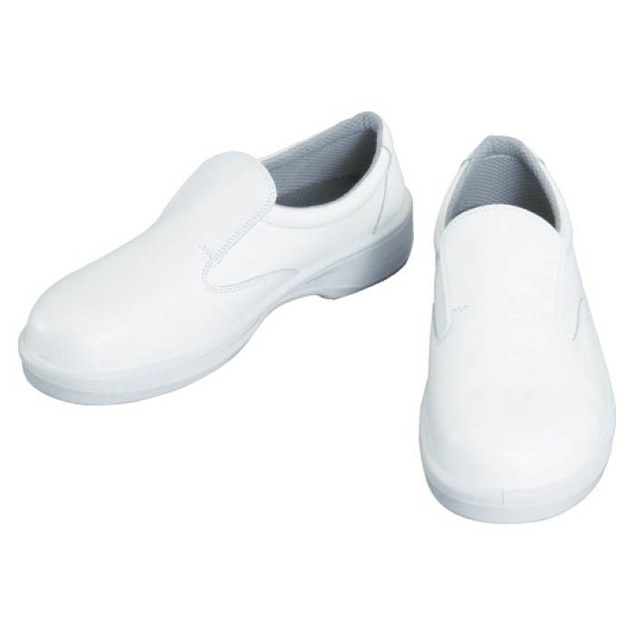 (T)シモン　静電安全靴　短靴　7517白静電靴　23.5cm