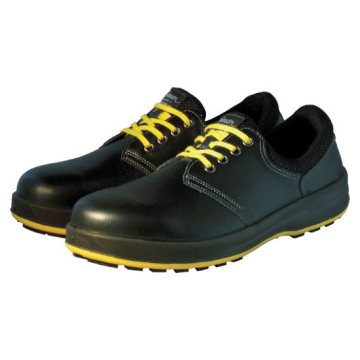 (T)シモン　安全靴　短靴　WS11黒静電靴　23.5cm