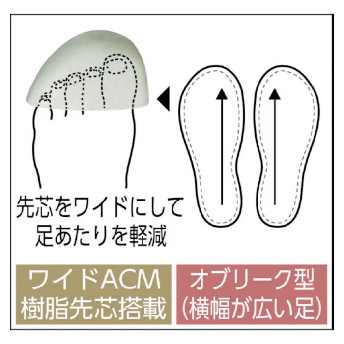 (T)シモン　安全靴　短靴　WS11黒静電靴K　29.0cmの説明画像4