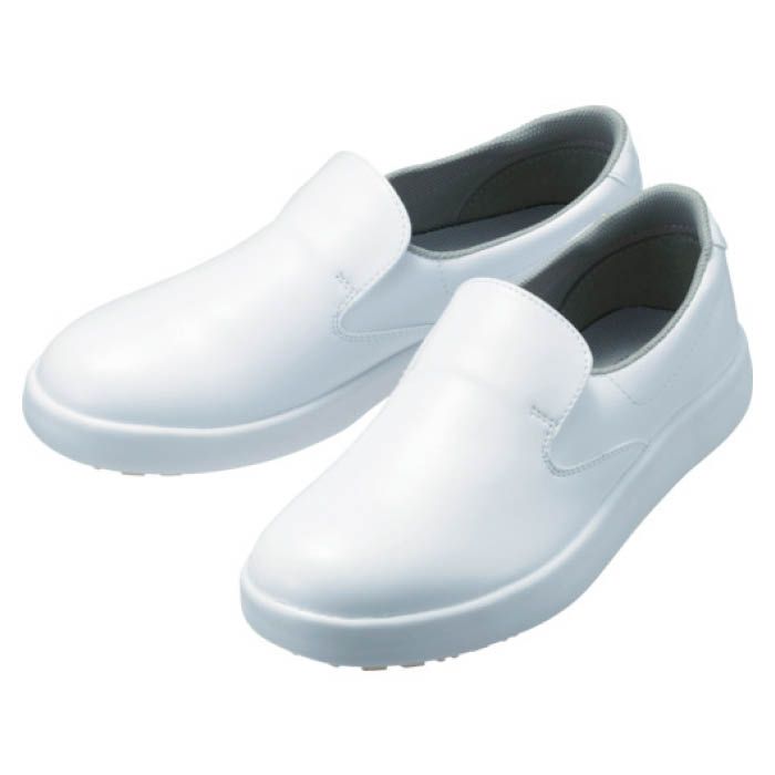 (T)ミドリ安全　超耐滑軽量作業靴　ハイグリップ　H700N　白　22.0cm
